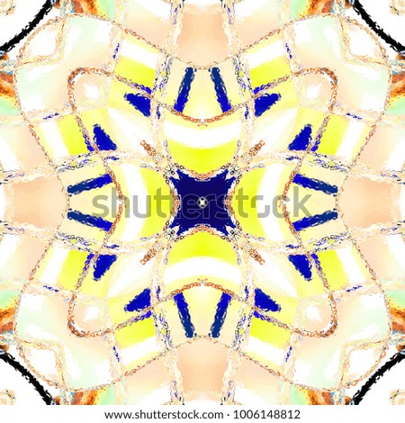 Kaleidoscopic decorative pattern
