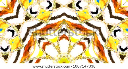 Melting colorful pattern for textile, ceramic tiles and design