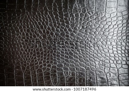 Abstract black leather textures for background