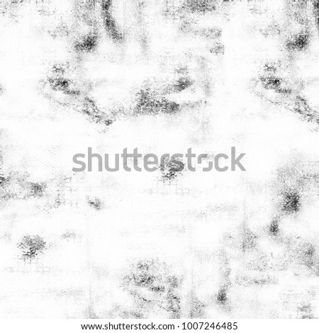Grunge black white. Monochrome texture with abstract. The pattern of ink stains, scratches, chipping, fading, dots, lines printed on business cards, fabric, posters