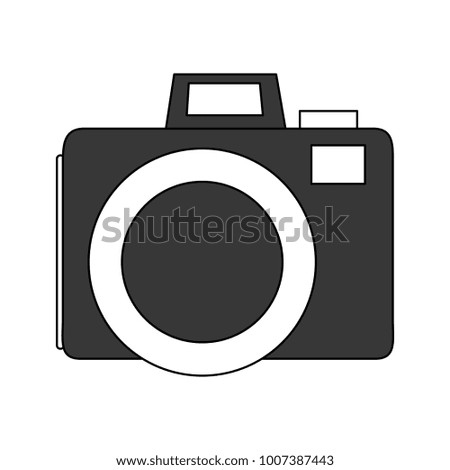 Photographic camera isolated