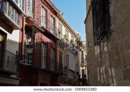 Streets of Málaga. 