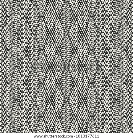 Abstract Stitch Stroke Checked Textured Background. Seamless Pattern.