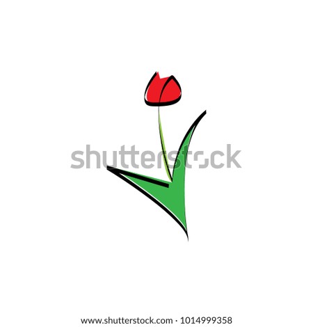 tulip logo vector
