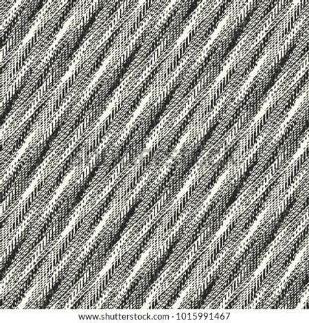 Abstract Mottled Dashed Striped Motif. Seamless Pattern. 