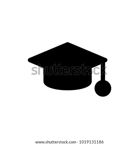 graduate hat vector icon