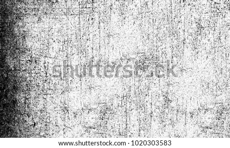 Black and white texture of cracks, stains, chips, lines, dots, dust