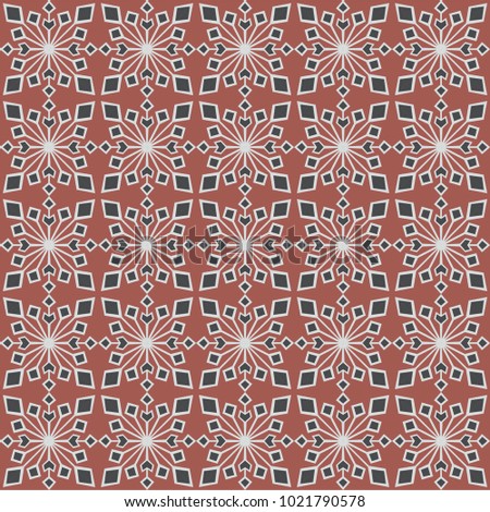 Ornamental seamless pattern. Vector abstract background.
