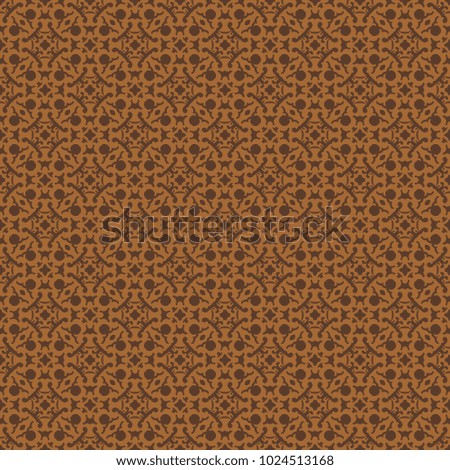Brown vintage pattern art design