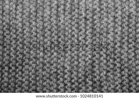 Woolen cloth of black & white