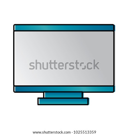 computer monitor screen device blank