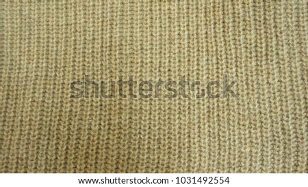 Close-up of knitted fabrics.