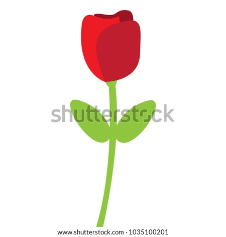 Cute rose icon
