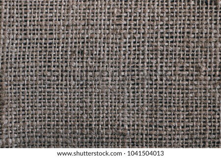 Jute made fabric texture background