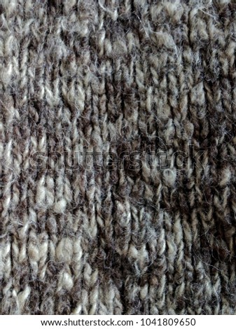 Knitted background with large loops