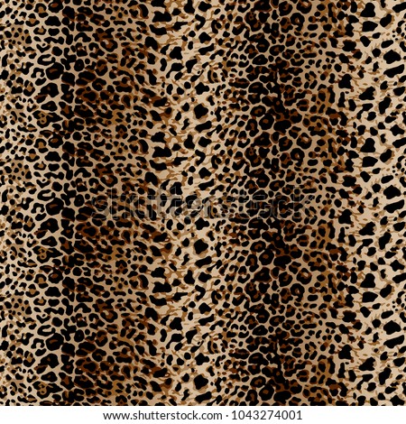 Seamless leopard pattern