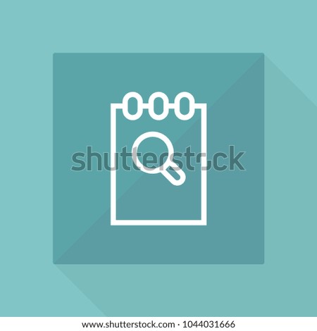 Document note vector icon