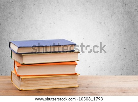 Colorful Stack of books