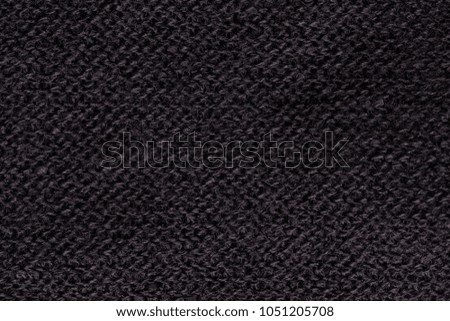 close up of black fabric.