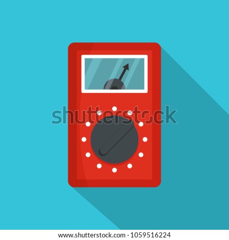 Screen icon. Flat illustration of screen vector icon for web