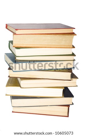 Books pile