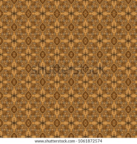 Brown seamless pattern with wooden texture effect