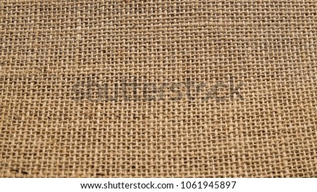 Burlap background and texture.