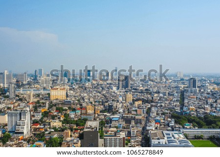 Cityscape at Bangkok, Thailand