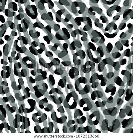 leopard pattern in vector