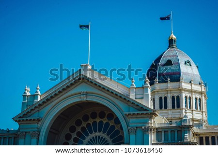 The Royal Exhibition Building is a World Heritage Site-listed building in Melbourne, Australia, 