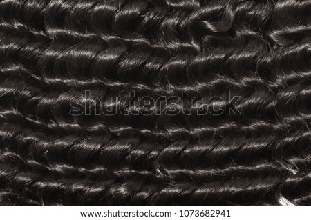 Curly black human hair weaves extensions bundles