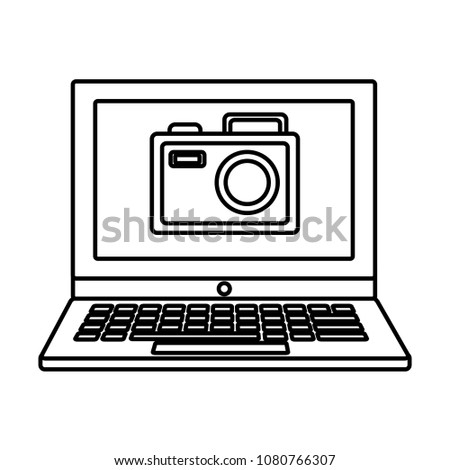 laptop computer with camera