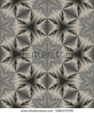 Metal seamless pattern with simple geometric ornate for brand, product, gift or card background