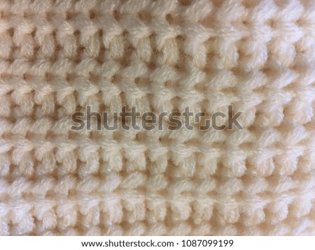 Soft wool close up