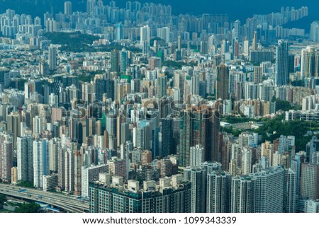Hong Kong Buildings - Busy City Skyline, Architecture