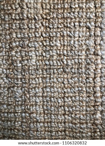 Rope Rug Textured Background