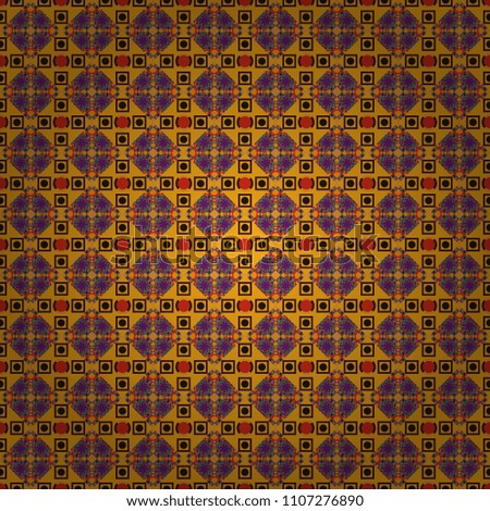 Beautiful kaleidoscope seamless pattern. Unique kaleidoscope design. Multicolor mosaic texture. Seamless texture in white, violet and blue colors. Abstract kaleidoscope background.