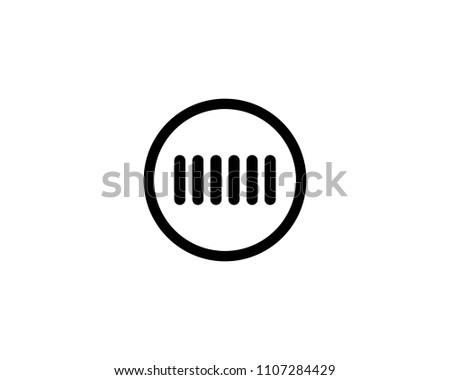 sound wave ilustration logo vector icon template
