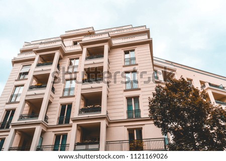 residential real estate building at berlin