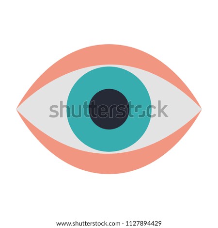 Human eye symbol