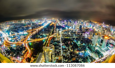 Bangkok night, Thailand