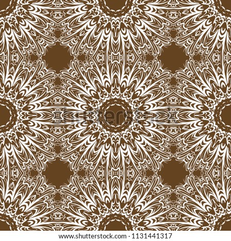 Decorative mandala flower ornament. pattern. vector. Tribal Ethnic Arabic, Indian, motif. for fashion design, wallpaper, religion, invitation.