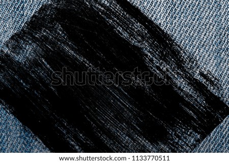 Dirty grunge Jeans blue macro texture for denim background.
