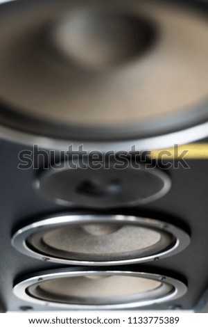 Black speaker close-up.