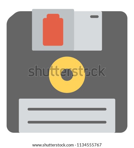 
A storage device called floppy
