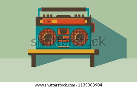 radio tape music retro classic