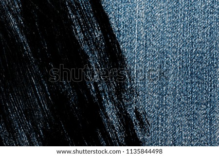 Grunge dirty Jeans obsolete texture for denim background.