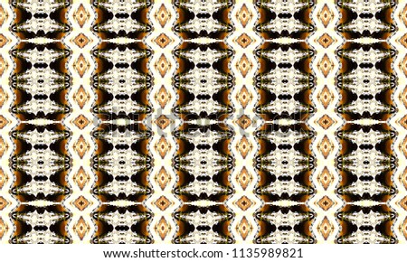 Colorful seamless ornament for textile and design