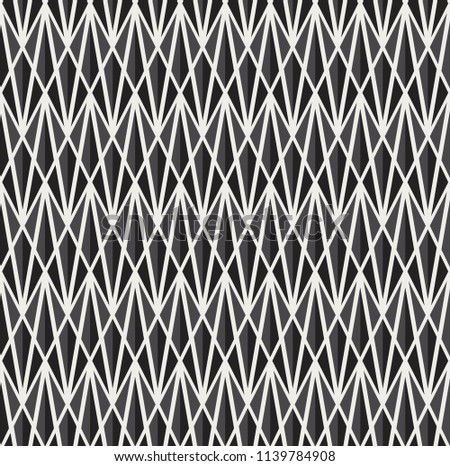Classic Square Art Deco Seamless Pattern. Geometric Stylish Texture. Abstract Retro Vector Texture.