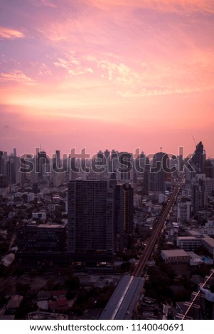 sunrise Bangkok Sonnenuntergang